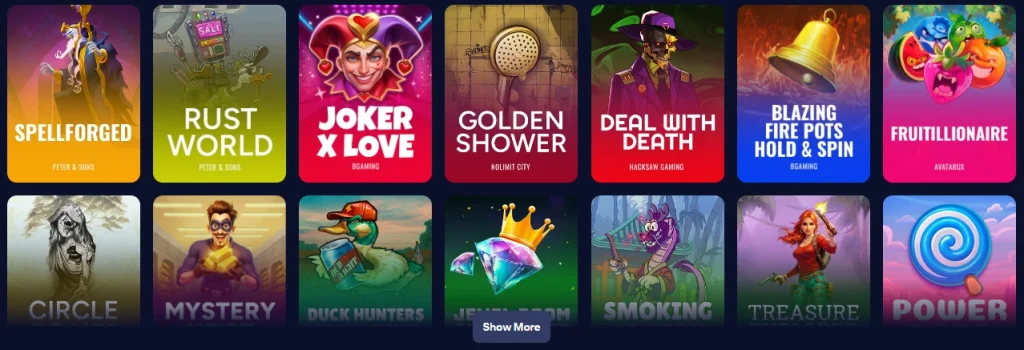 Crown Casino Online affiliate landing preview